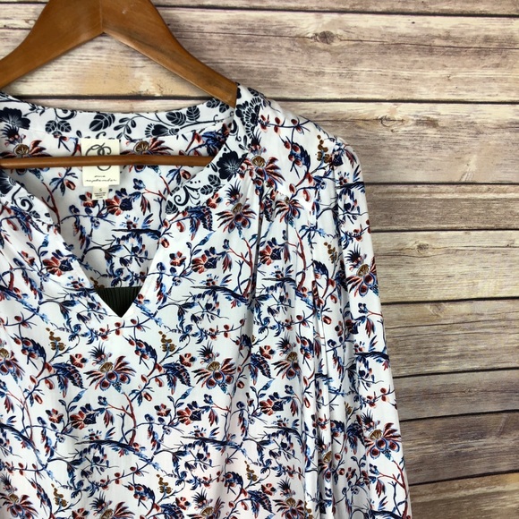 Anthropologie | One September Caia Floral Top Sz S - Picture 4 of 7